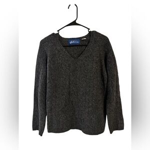 Express Bleus Vintage Wool Cable knit Sweater -Cozy Classic